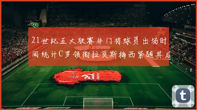 21世纪五大联赛非门将球员出场时间统计C罗领衔拉莫斯梅西紧随其后